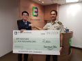CSR - November 2019 - 3E Accounting Cheque Presentation to SAF Care Fund