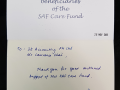 CSR - November 2019 - 3E Accounting Cheque Presentation to SAF Care Fund