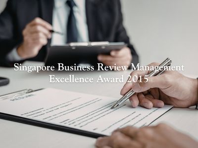 Singapore Business Review Management Excellence Award 2015