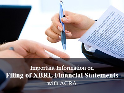 Important Information on Filing of XBRL Financial Statements with ACRA