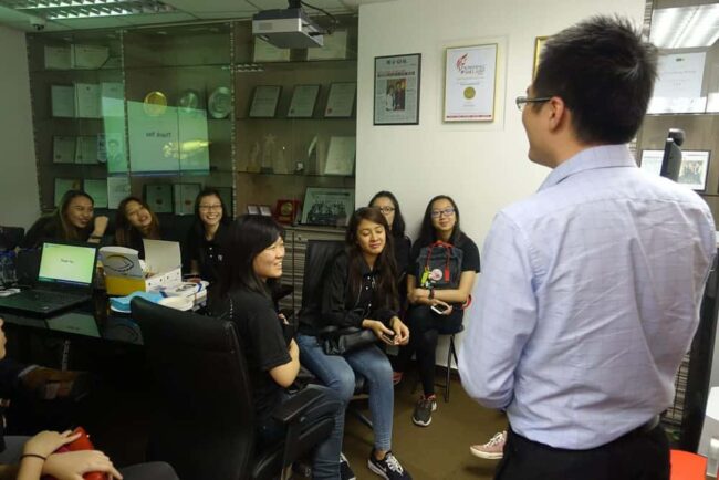 Company Visit for Nanyang Polytechnic