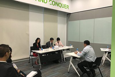 Invited by WSG as the Panel of Interviewers on July 2017 Invited by WSG as the Panel of Interviewers on July 2017