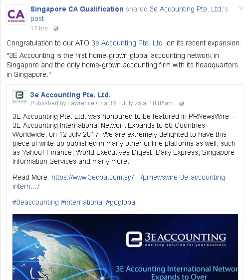 Singapore CA Qualification