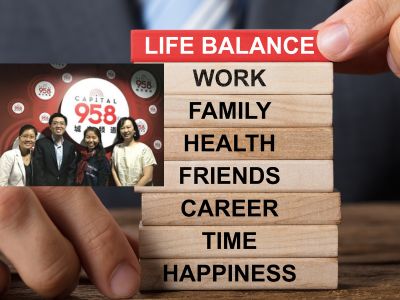 Invited by 95.8FM for a Live Interview on work-life balance culture and My Family Weekend