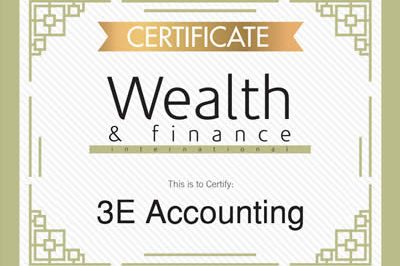 3E Accounting Singapore Global Excellence Awards Awarded the “Leading Accounting Services Provider of the Year” 3E Accounting Singapore Global Excellence Awards Awarded the “Leading Accounting Services Provider of the Year”