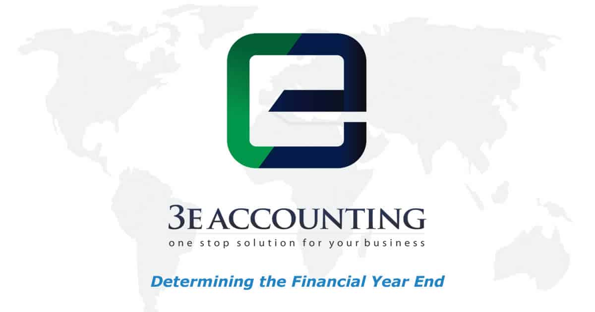 determining the financial year end financial year