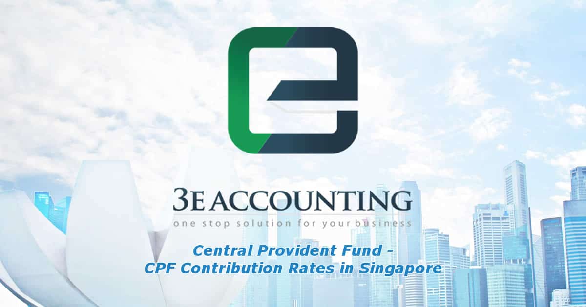 Central Provident Fund Cpf Contribution Rates In Singapore