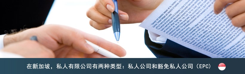 新加坡豁免私人公司