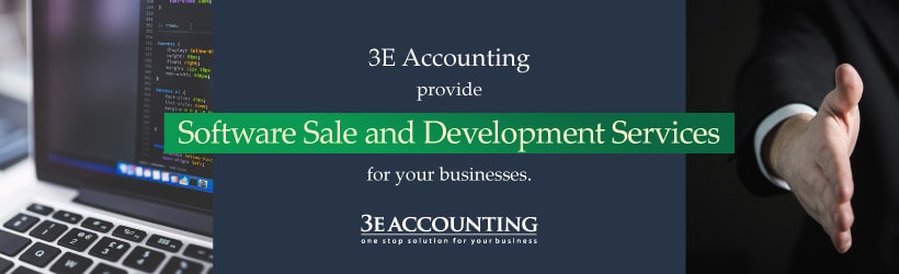 3E Accounting provide Software Sale and Development Services for your businesses in Singapore