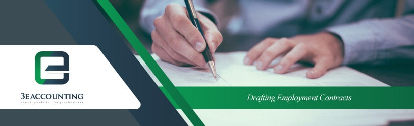 3E Accounting provide services in drafting employment contracts, letter of offer, job offer letter in Singapore