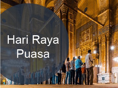 Hari Raya Puasa Holiday fall between April and May in Singapore
