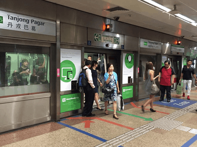 The East-West (EW) Line - Tanjong Pagar