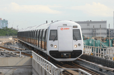 The MRT in Singapore has come a long way