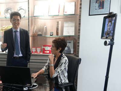 Senior Minister of State, Mrs Josephine Teo Paid a Visit to 3E Accounting