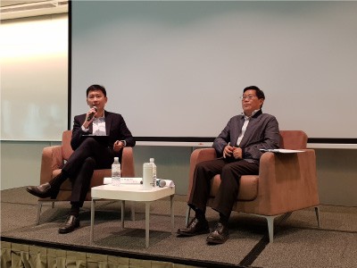 Enterprise Singapore’s Mr Liang Qiao highlighted the value of promoting market-led innovation
