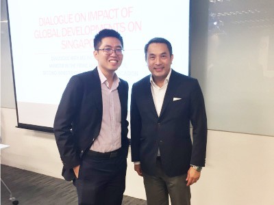 3E Accounting Founder Lawrence Chai was invited