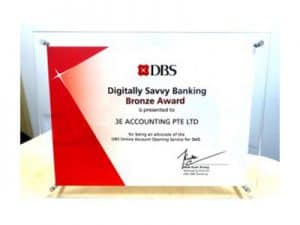 DBS Digitally Savvy Banking Bronze Award
