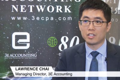 Channel News Asia interviewed 3E Accounting Founder Lawrence Chai Channel News Asia interviewed 3E Accounting Founder Lawrence Chai