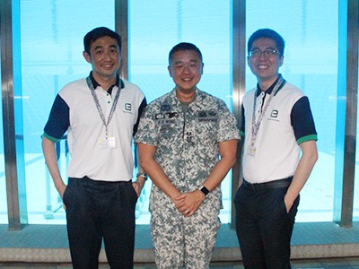 Employer Visit to SAF Naval Diving Unit NSmen ICT