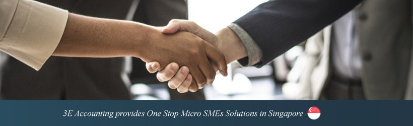 3E Accounting provides One Stop Micro SMEs Solutions in Singapore
