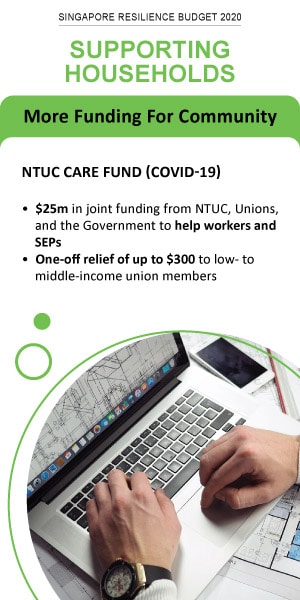 Supporting Households - NTUC Care Fund (COVID-19)