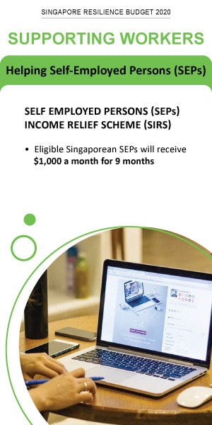 Supporting Workers - Self Employed Persons (SEPs) Income Relief Scheme (SIRS)