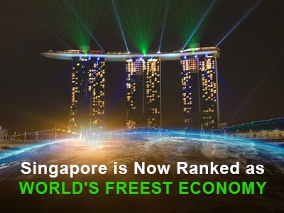 Singapore is Now Ranked as World's Freest Economy