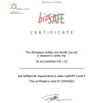 3E Accounting Singapore achieves bizSAFE Level 3 Certification