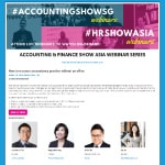 Accounting & Finance Show Asia Webinar Series