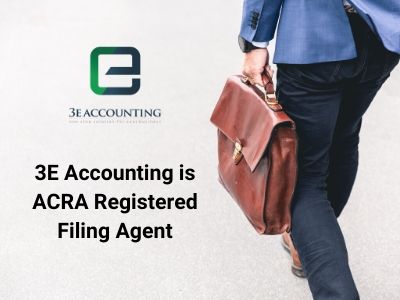 3E Accounting is ACRA Registered Filing Agent