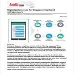 Digitalization areas for Singapore heartland entrepreneurs