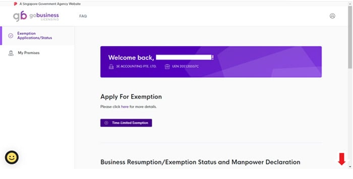 Step 4 – Scroll to the bottom of the page