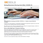 Doing Business During and After COVID-19