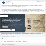3E Accounting Founder Lawrence Speaks at CapBridge Wealth Management Webinar