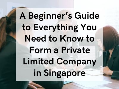 A Beginner’s Guide to Everything You Need to Know to Form a Private Limited Company in Singapore