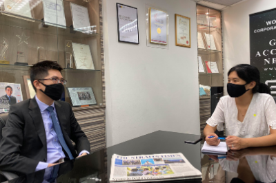 Straits Times Featured 3E Accounting Founder Lawrence Chai Perspectives