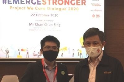 3E Accounting Founder Lawrence Invited to Project We Care Business Dialogue 2020