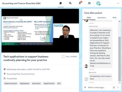 3E Accounting Founder Lawrence Chai Invited to Speak at Accounting and Finance Show Asia