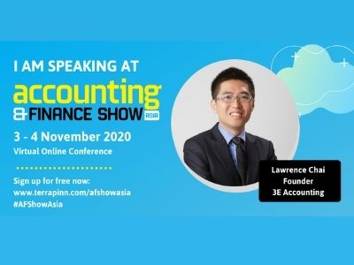 3E Accounting Founder Lawrence Chai Invited to Speak at Accounting and Finance Show Asia