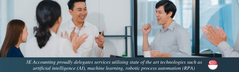 3E Accounting proudly delegates services utilising state of the art technologies such as artificial intelligence (AI), machine learning, robotic process automation (RPA)