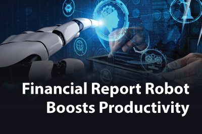 3E Accounting Is First SMP to Launch Financial Report Robot