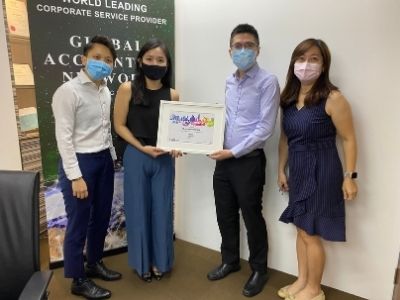 3E Accounting Receives UOB Certificate Of Appreciation For 2020/2021
