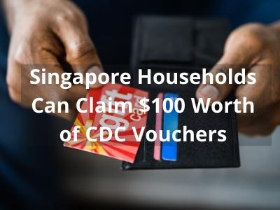 Singapore Households Can Claim $100 Worth of CDC Vouchers