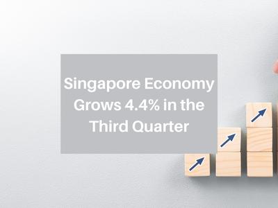 Singapore Economy Grows 4.4% in the Third Quarter