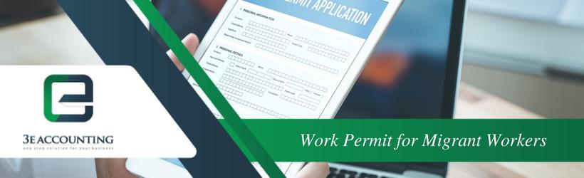 Work Permit for Migrant Workers 
