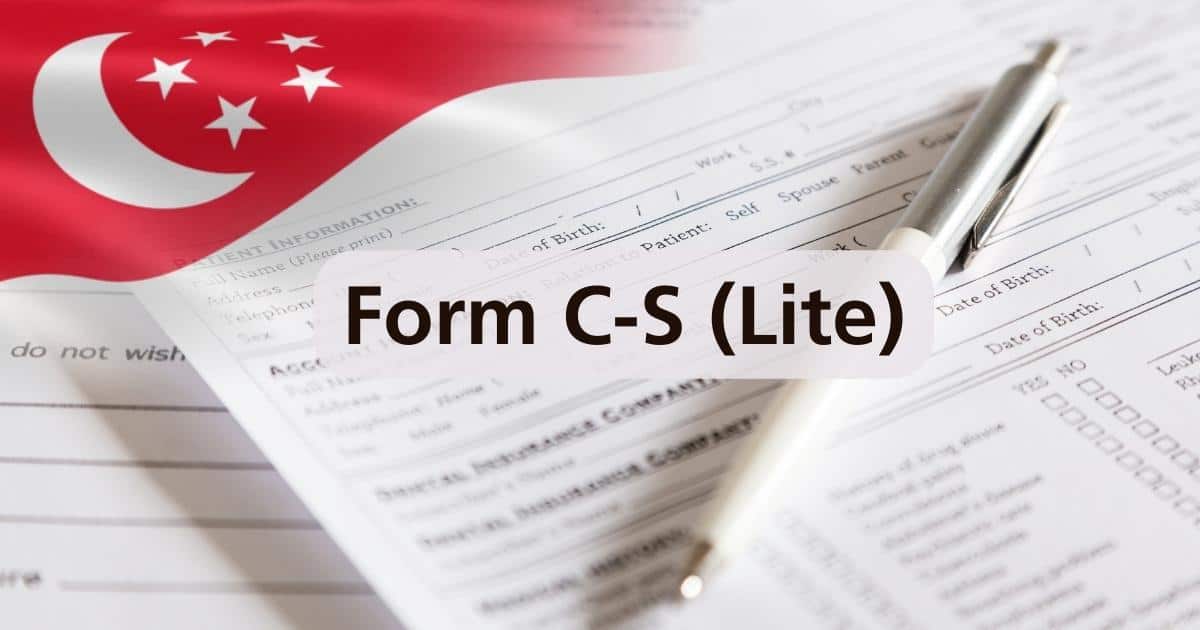 Form CS (Lite) Business Compendium