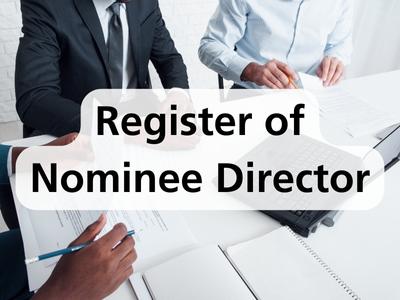 Register of Nominee Director