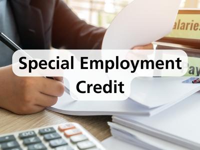 Special Employment Credit