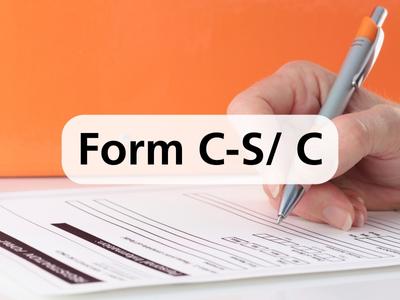 Form C-S/C