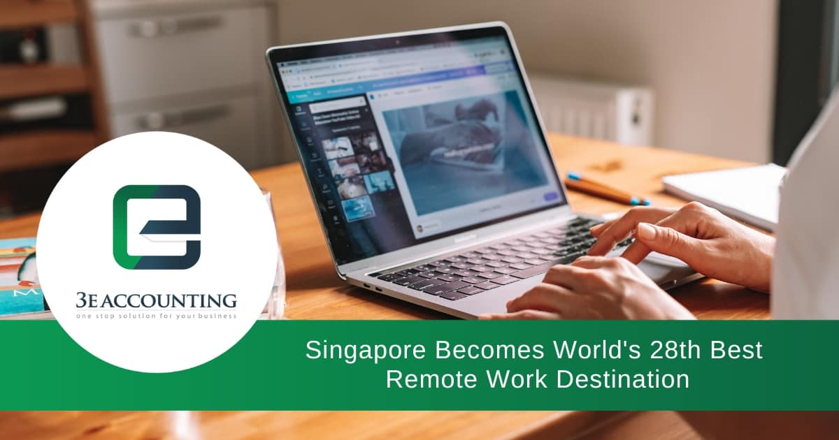 Singapore 28th in the World for Remote Work Destination